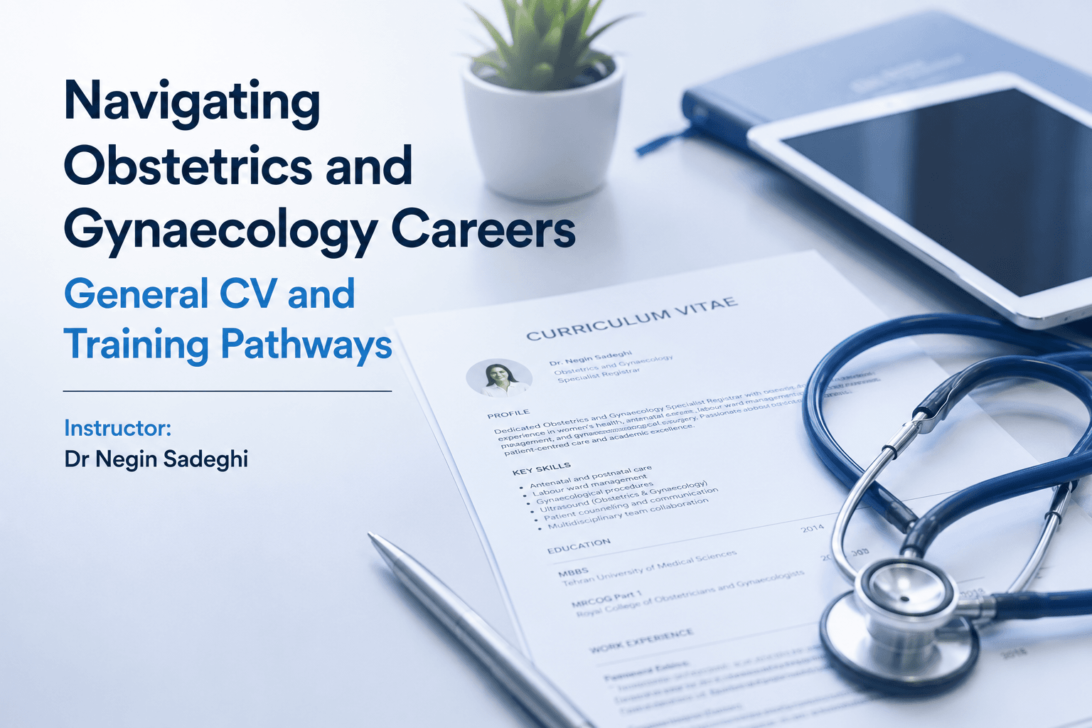 Navigating Obstetrics and Gynaecology Careers General CV and Training Pathways